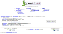 Desktop Screenshot of openldap.org